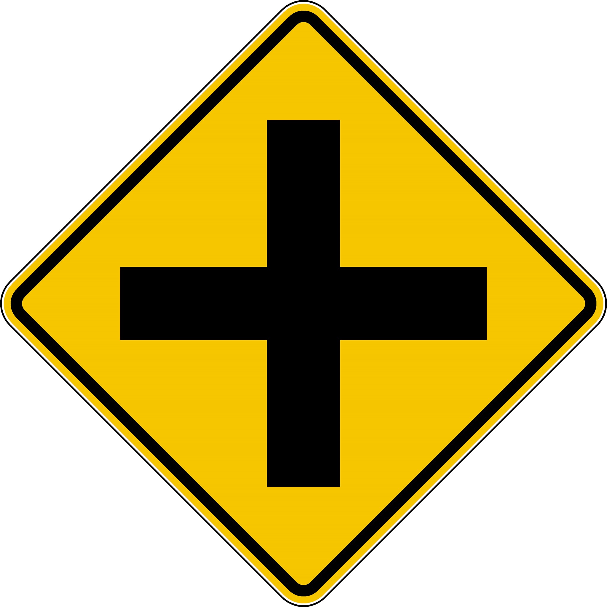Traffic Signs & Safety - W2-1 30
